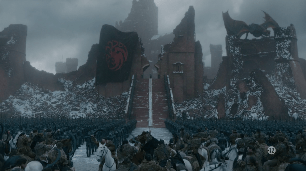 Capture d'écran Game of Thrones S08E06 // Source : HBO/OCS Capture d'écran Game of Thrones S08E06 // Source : HBO/OCS
