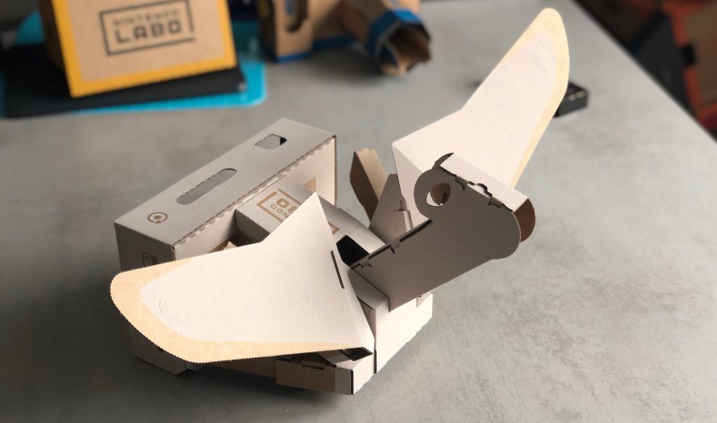 Oiseau Nintendo Labo // Source : Numerama Oiseau Nintendo Labo // Source : Numerama