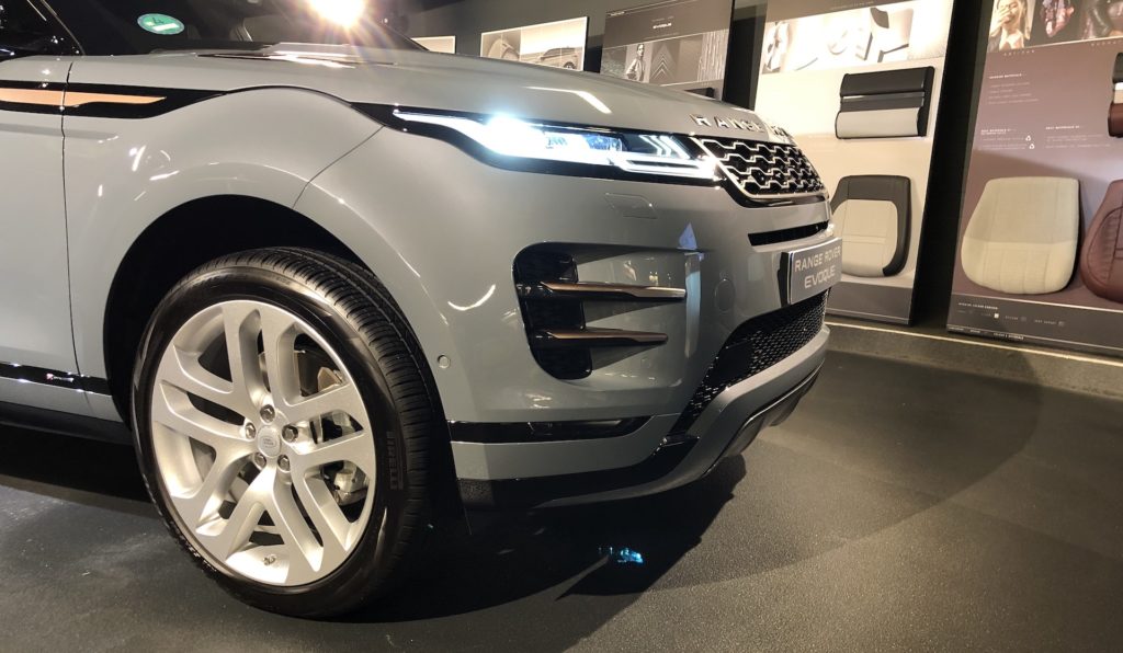 Museau du Land Rover Range Rover Evoque // Source : Numerama