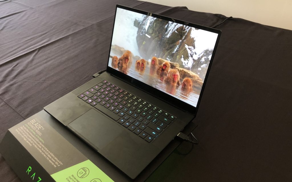 Razer Blade OLED // Source : Numerama Razer Blade OLED // Source : Numerama
