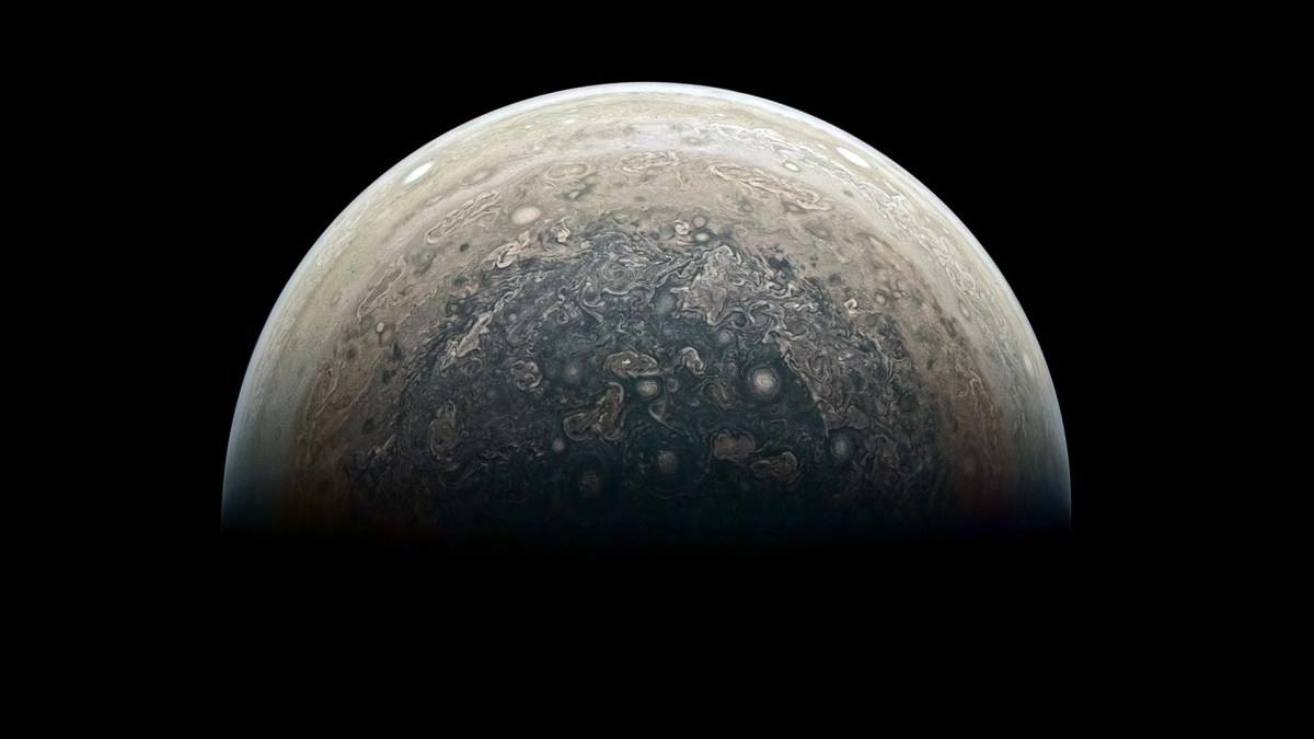 Jupiter. // Source : NASA/JPL-Caltech/SwRI/MSSS (photo recadrée)