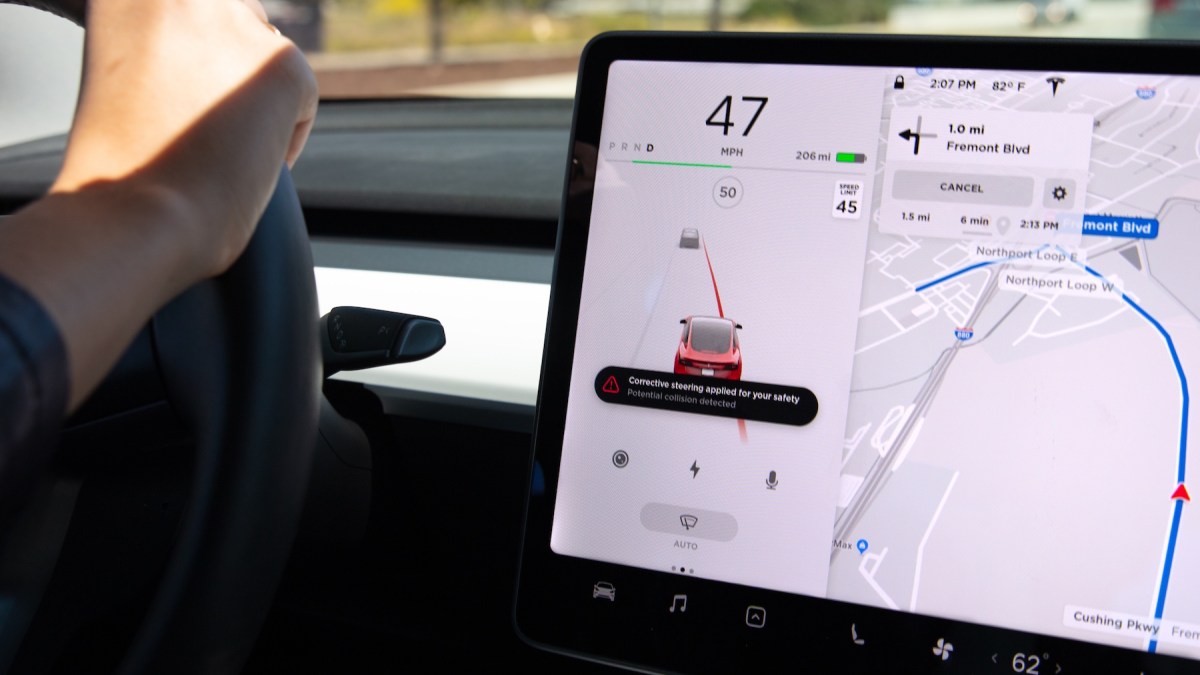 Mise à jour Tesla // Source : Blog Tesla