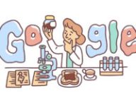 Une métaphore des expérimentations de Google ? Non, un Doodle consacré à Lucy Wills // Source : Google