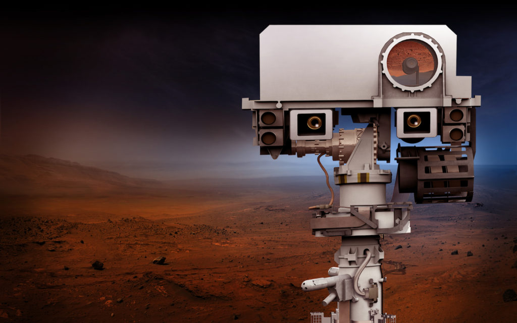 Le rover de la mission Mars 2020. // Source : Wikimedia/CC/Nasa (photo recadrée)