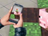 La présentation de Minecraft en réalité augmentée. // Source : Youtube/Microsoft