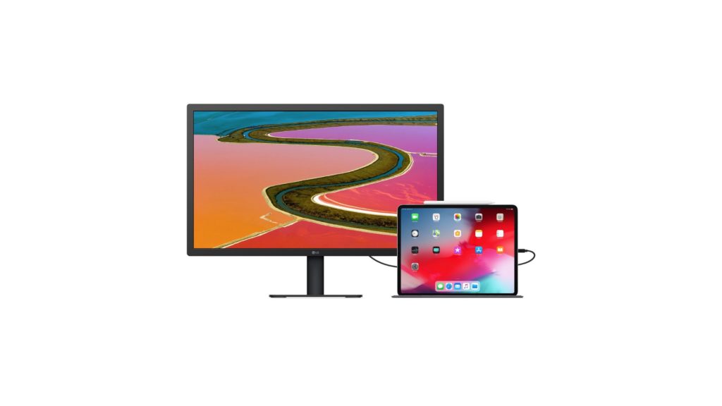 Moniteur 4K UltraFine de LG // Source : Apple Moniteur 4K UltraFine de LG // Source : Apple