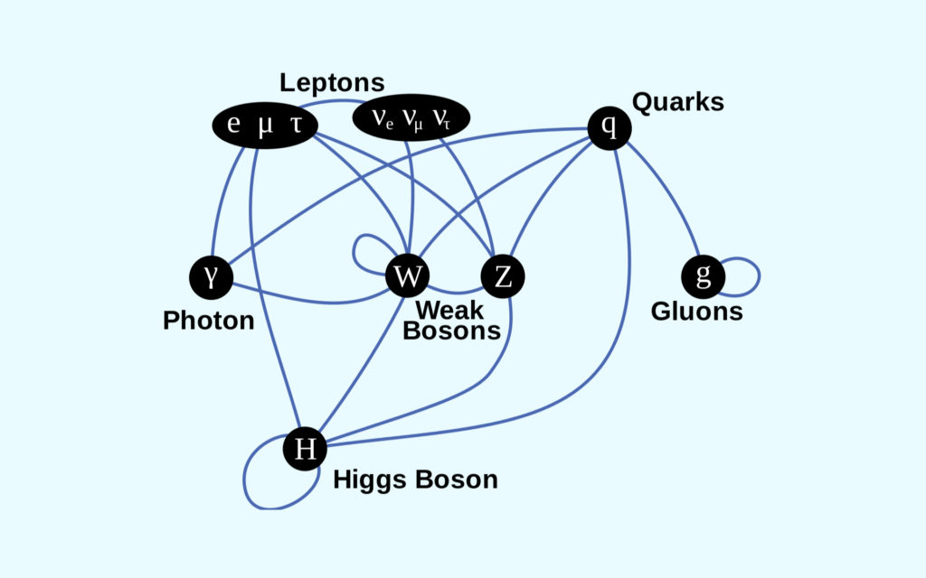 Des interactions entre des particules élémentaires. // Source : Wikimedia/CC/TriTertButoxy, Stannered