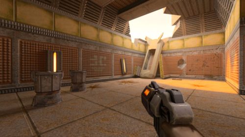 Quake II RTX // Source : Nvidia