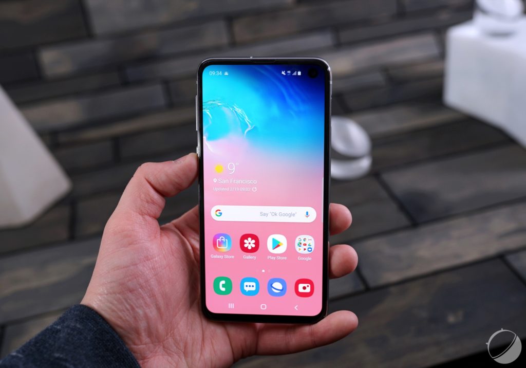 Le Galaxy S10e. Le Galaxy S10e.