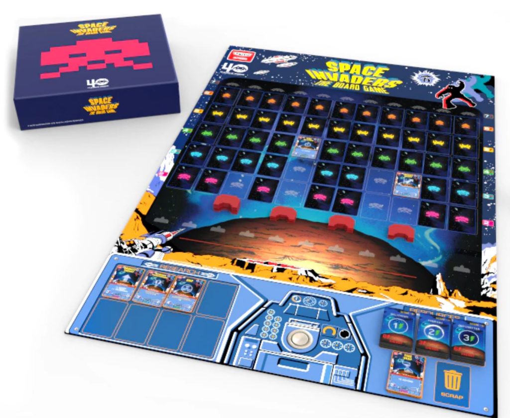 Space Invader - Le jeu de Plateau // Source : Kickstarter - 612 Entertainment