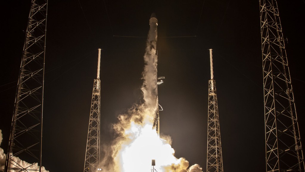 Décollage de la mission CRS-17. // Source : SpaceX