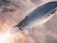 Vue d'artiste du BFR. // Source : SpaceX