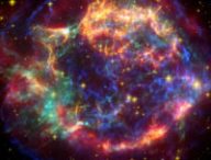 Cassiopée, le reste d'une supernova. // Source : Pixabay (photo recadrée)