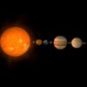Les planètes du système solaire. // Source : Pixabay