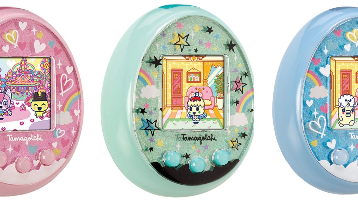 Les tamagotchis sont disponibles en plusieurs couleurs // Source : Bandai