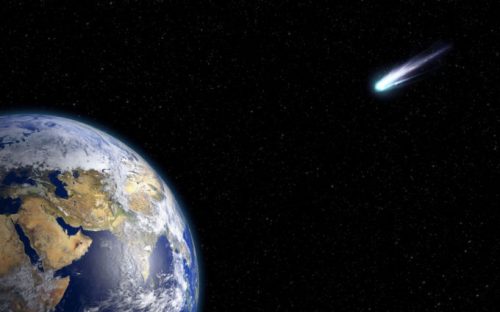 L'eau aurait été apportée sur Terre par des comètes. // Source : Pixabay (photo recadrée)