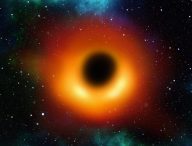 Le trou noir M87*. // Source : Pixabay (photo recadrée)