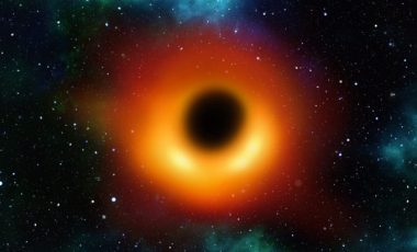 Le trou noir M87*. // Source : Pixabay (photo recadrée)
