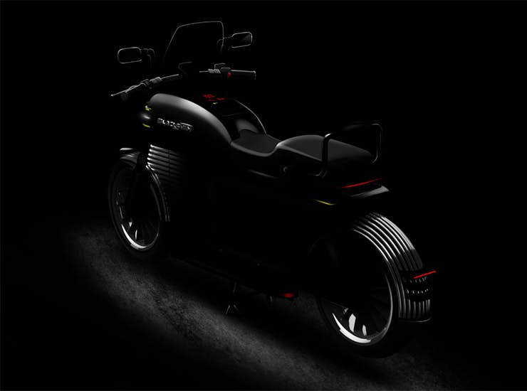 Moto électrique Blacksmith B2 // Source : Blacksmith