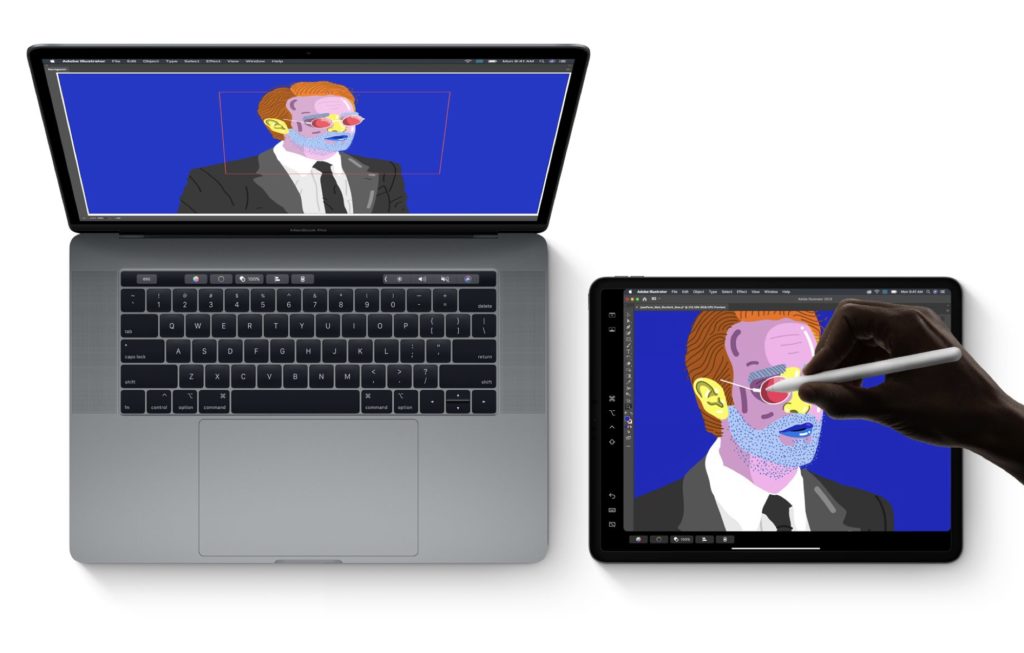 Convergence iPad / Mac // Source : Apple Convergence iPad / Mac // Source : Apple