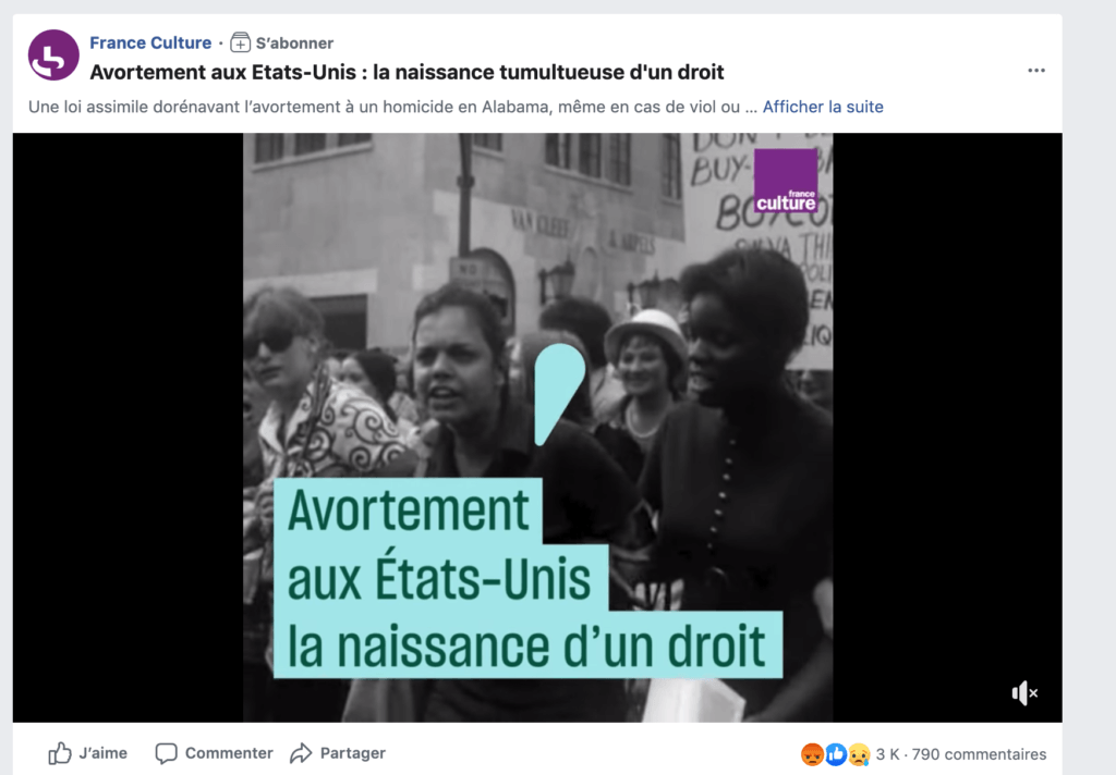 Facebook/France Culture