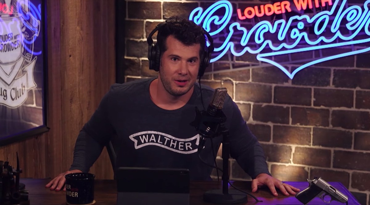 Le youtubeur Steven Crowder. // Source : YouTube/StevenCrowder