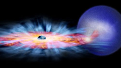 Un trou noir stellaire. // Source : Wikimedia/CC/NASA/CXC/M.Weiss (photo recadrée)