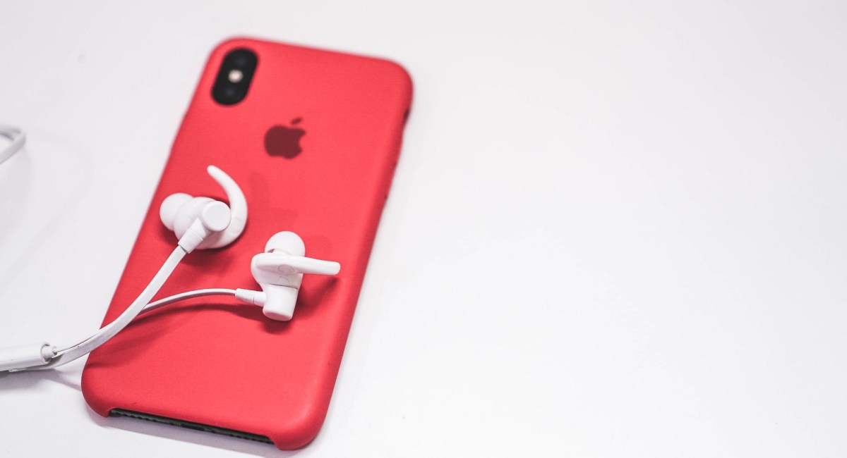 iPhone X écouteurs musique