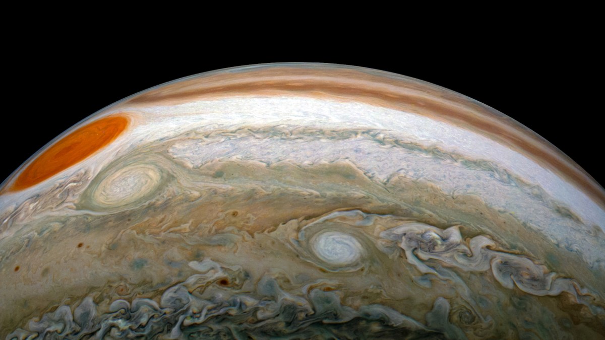 Jupiter. // Source : Flickr/CC/Kevin Gill (photo recadrée)