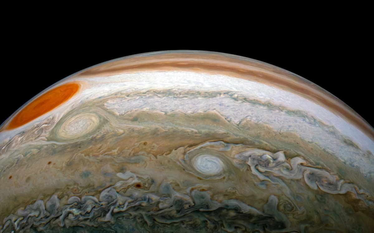 Jupiter. // Source : Flickr/CC/Kevin Gill (photo recadrée)