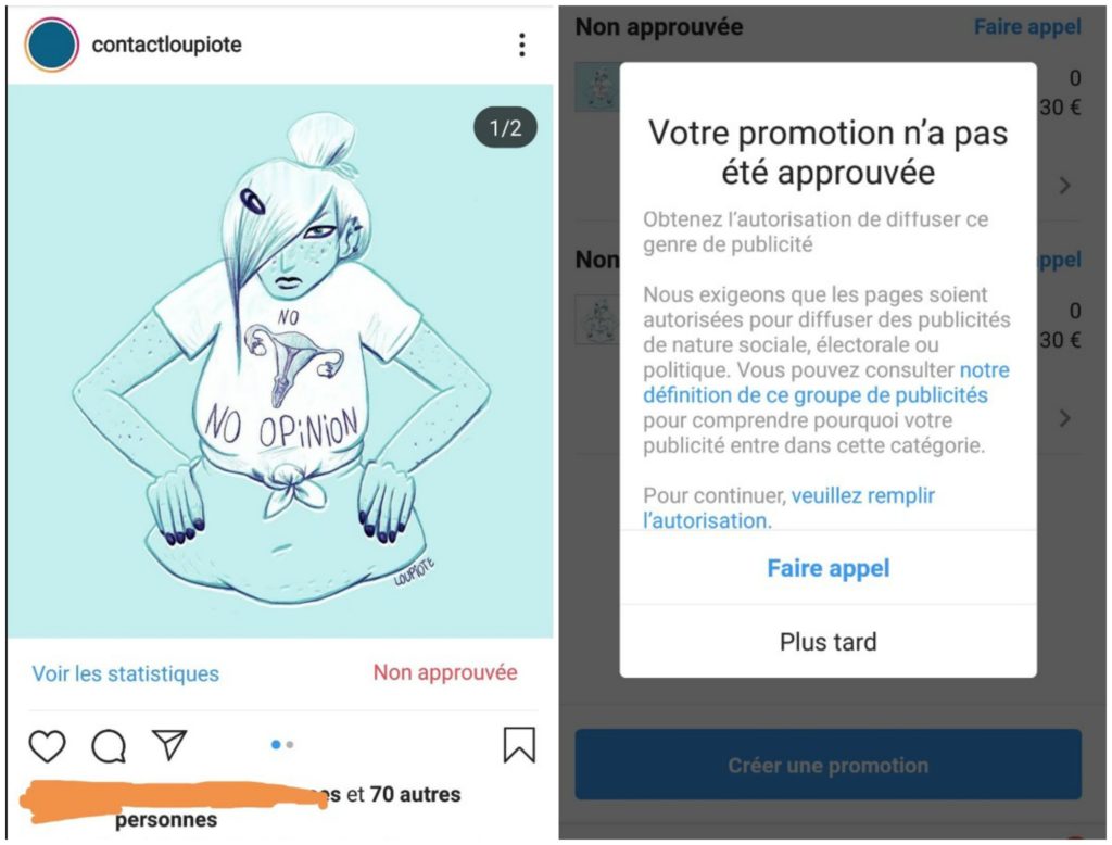 L'Instagram de Loupiote // Source : Capture d'écran Numerama L'Instagram de Loupiote // Source : Capture d'écran Numerama