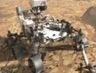 Le rover Mars 2020. // Source : Wikimedia/CC/NASA/JPL-Caltech (photo recadrée)