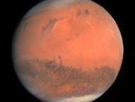 La planète Mars. // Source : Wikimedia/CC/ESA, Max Planck Institute (photo recadrée)