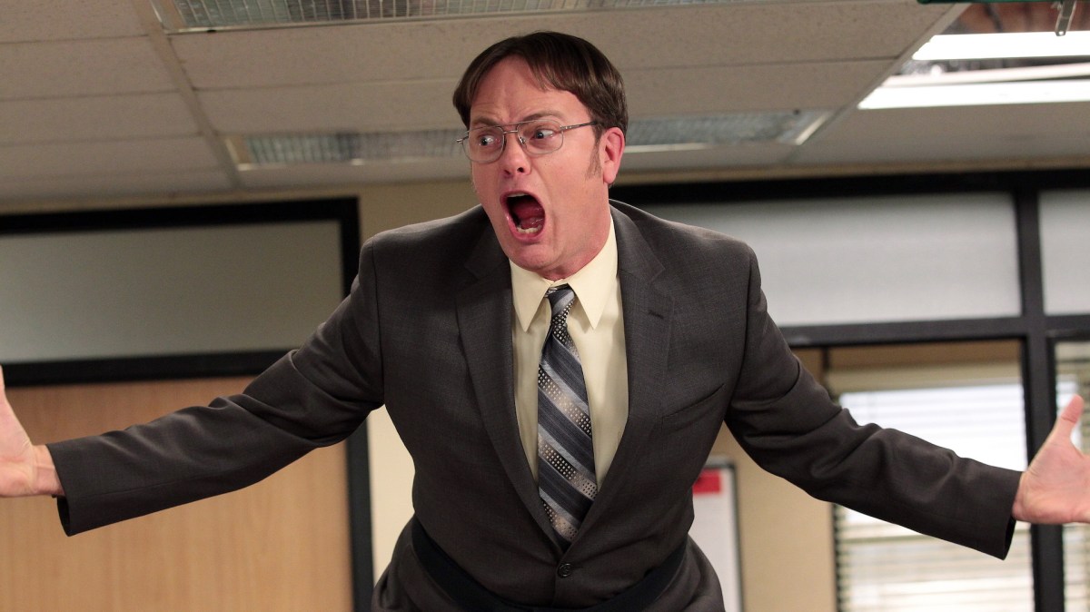 Rainn Wilson est Dwight Schrute // Source : Chris Haston/NBC