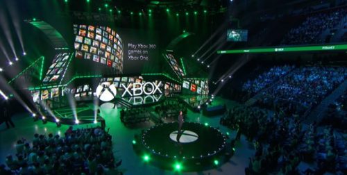 L'annonce du programme de jeux rétrocompatibles de la Xbox One lors de l'E3 2015. // Source : Youtube/Xbox