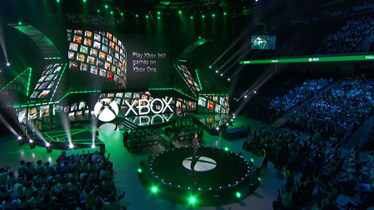 L'annonce du programme de jeux rétrocompatibles de la Xbox One lors de l'E3 2015. // Source : Youtube/Xbox