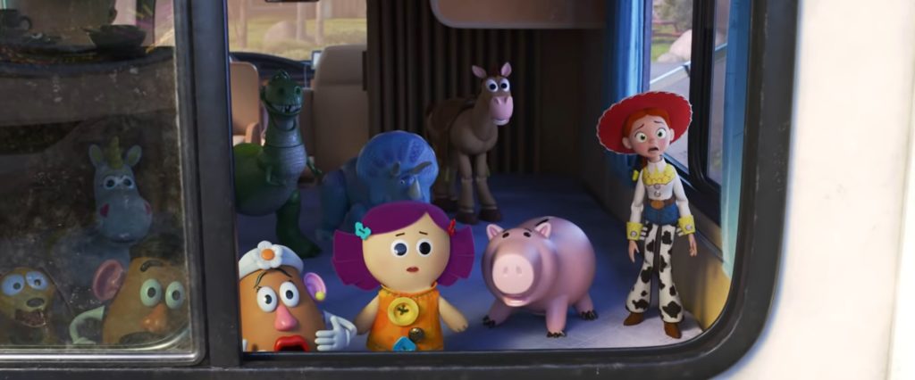 Les personnages emblématiques de la saga passent à la trappe. // Source : Youtube/Pixar