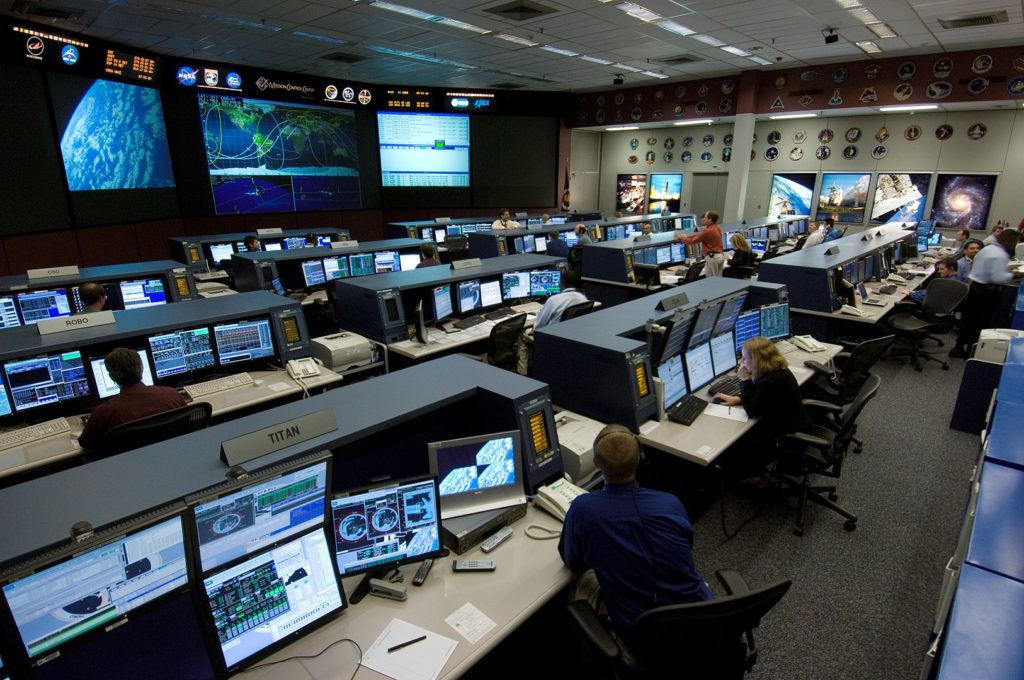 ISS Flight Control Room // Source : Nasa