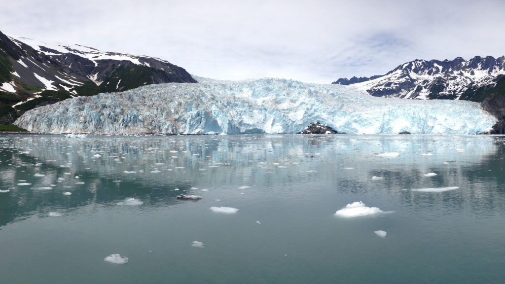 Un glacier en Alaska. // Source : Pixabay (photo recadrée)