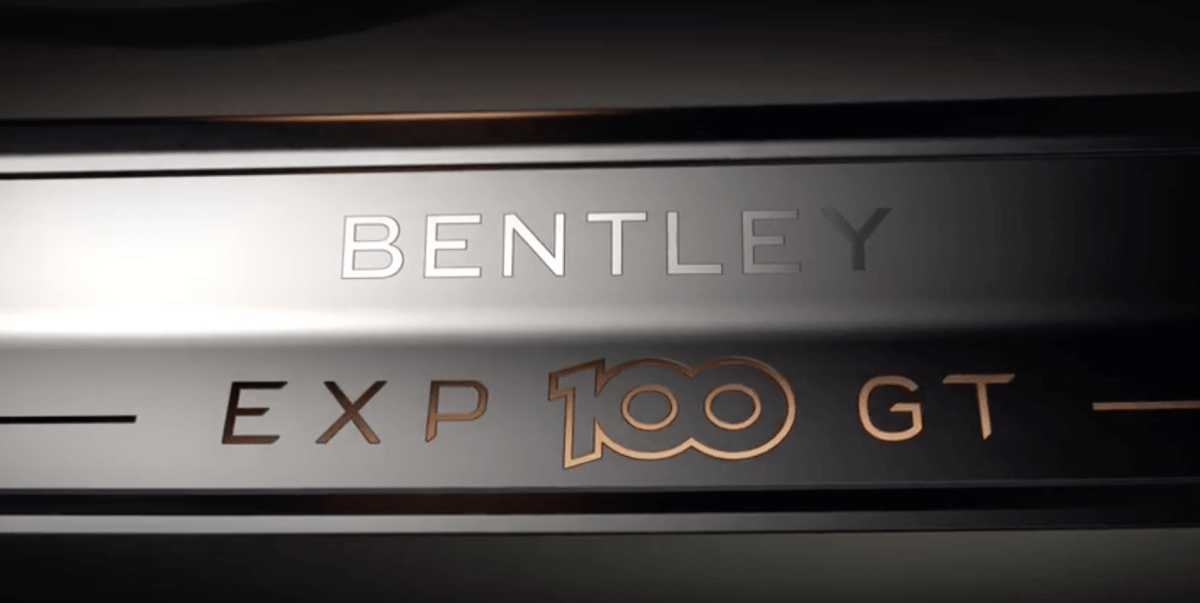 Bentley EXP 100 GT // Source : Bentley