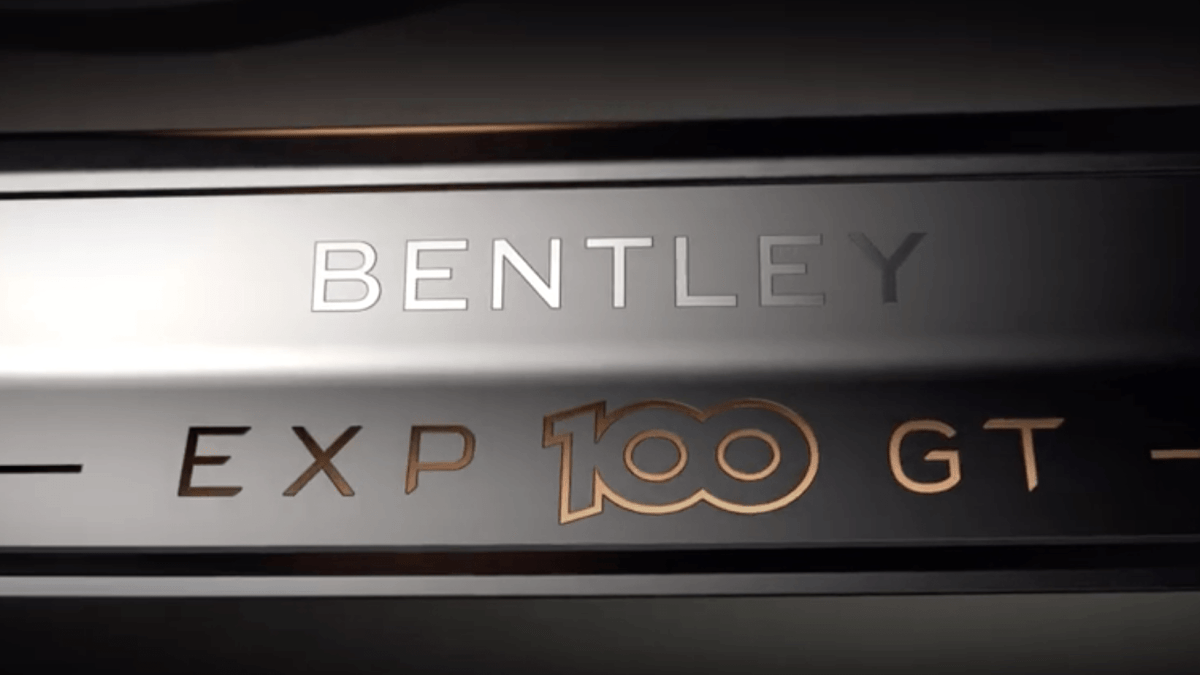 Bentley EXP 100 GT // Source : Bentley