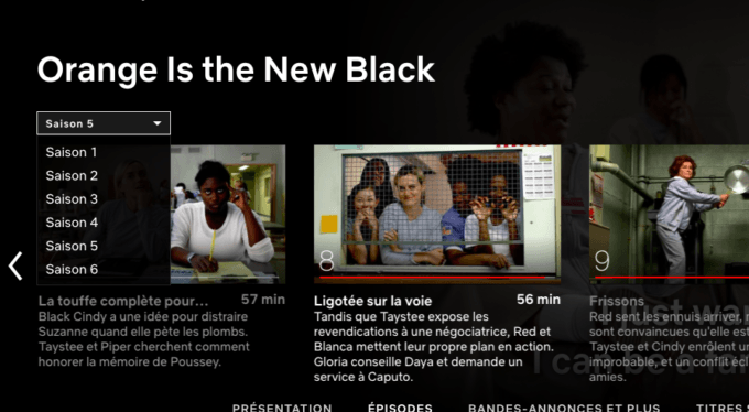 Netflix France le 29 juillet 2019 au soir