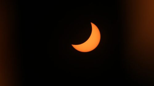 Une éclipse solaire. // Source : Pxhere/CC0 Domaine public (photo recadrée)