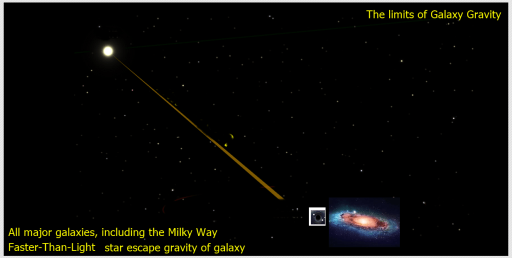 Une étoile à hypervitesse éjectée de la Voie lactée. // Source : Flickr/CC/tonynetone (photo recadrée)