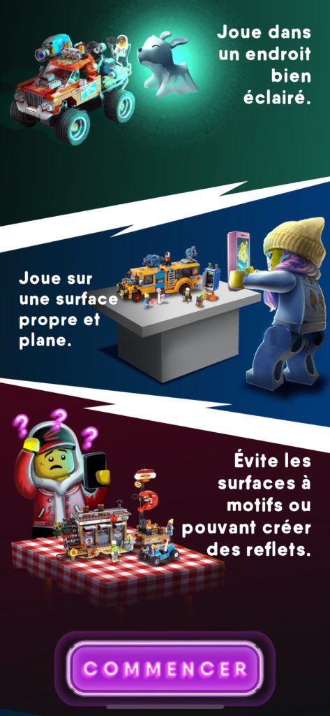 Application Lego Hidden Side // Source : Numerama Application Lego Hidden Side // Source : Numerama