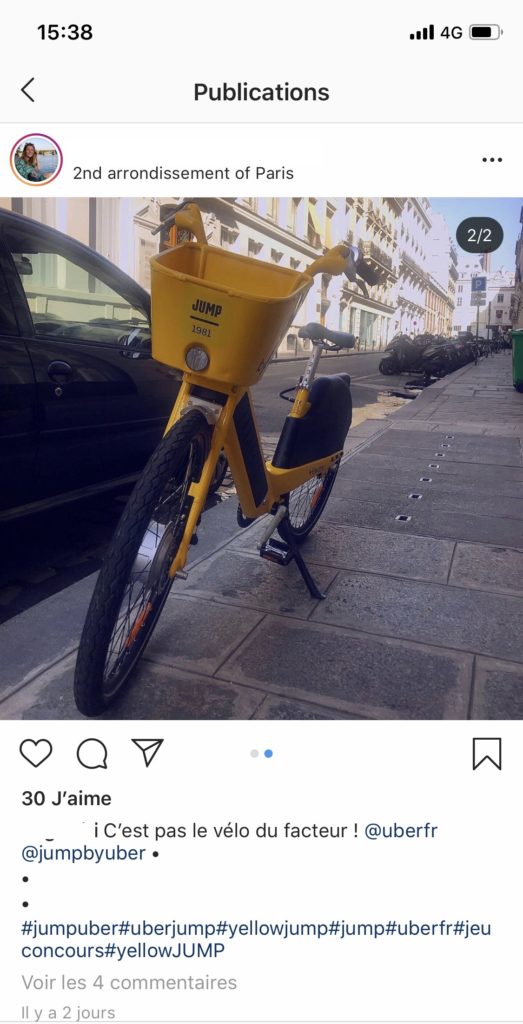 Capture sur Instagram Capture sur Instagram