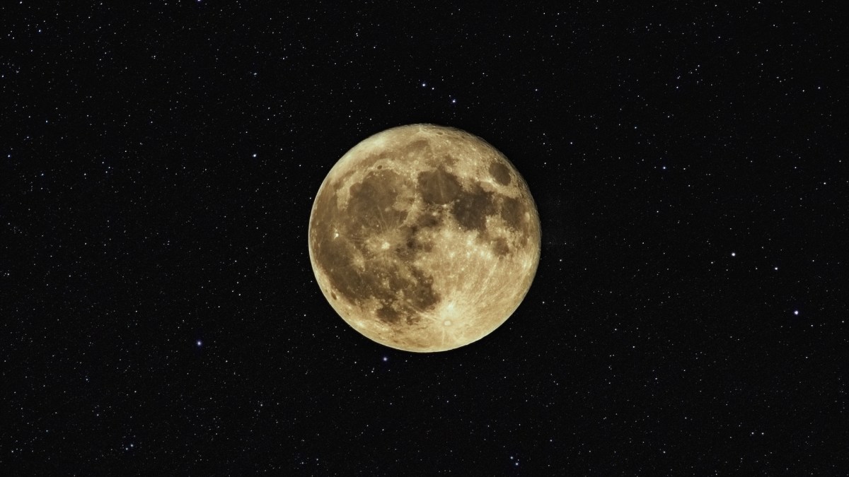 La Lune. // Source : Pxhere/CC0 Domaine public (photo recadrée)