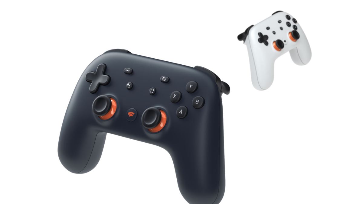 Les manettes Google Stadia. // Source : Google