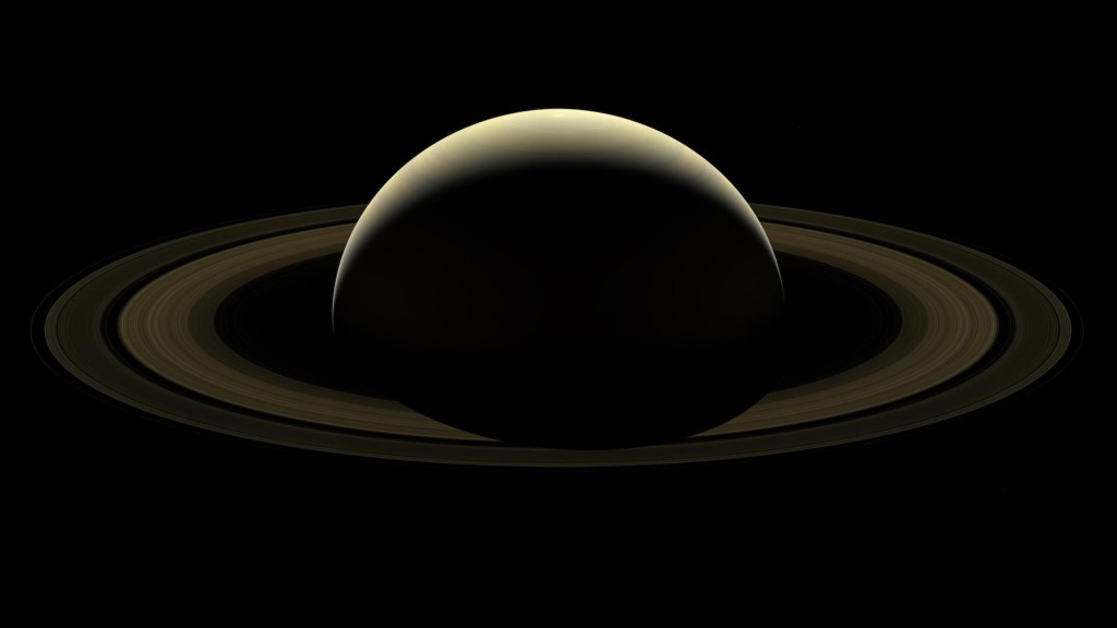 Saturne. // Source : NASA/JPL-Caltech/SSI (photo recadrée)