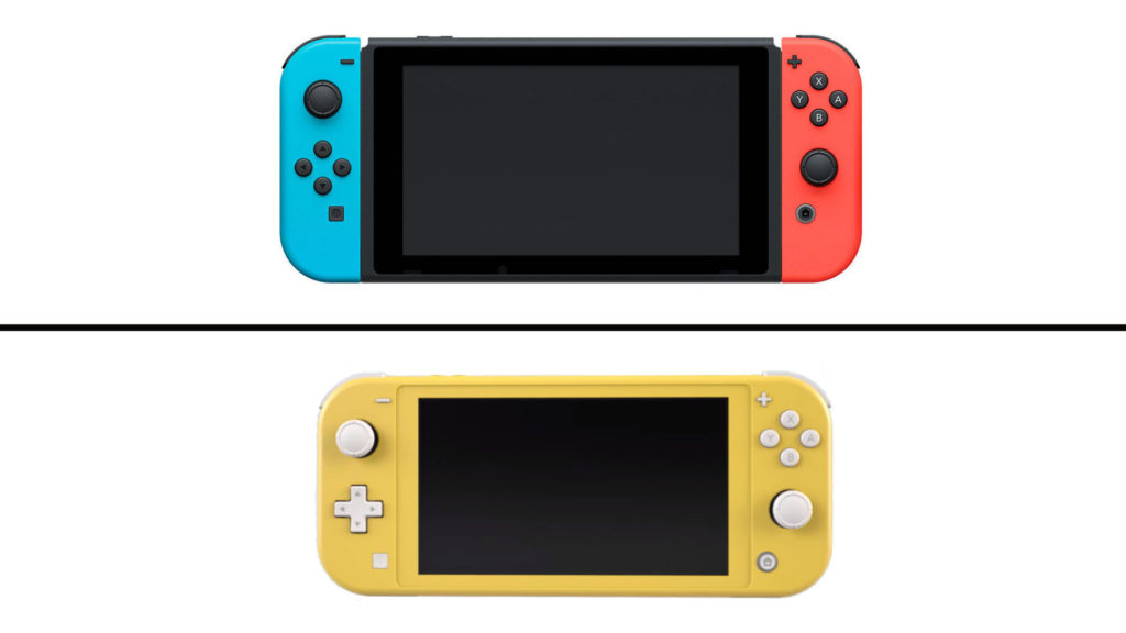 La Switch et la Switch Lite // Source : Nintendo La Switch et la Switch Lite // Source : Nintendo